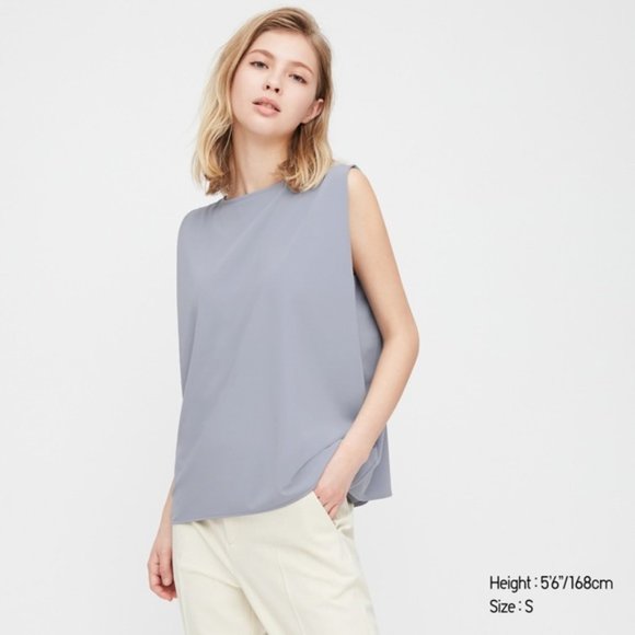 Uniqlo Tops - BRAND NEW Crepe Jersey Sleeveless